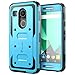Nexus 5X Case, [Heavy Duty] i-Blason Google Nexus 5X Phone Case Armorbox [Dual Layer] Hybrid Full-body Protective Case with Front Cover and Builtin Screen Protector / Bumper (Blue)