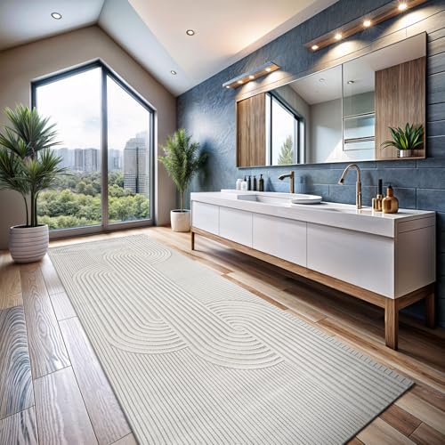 CAMILSON Modern Runner Rug 2x7 Stain-Resistant