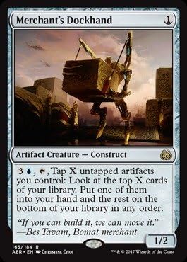 Magic The Gathering - Merchant's Dockhand (163/184) - Aether Revolt - Foil