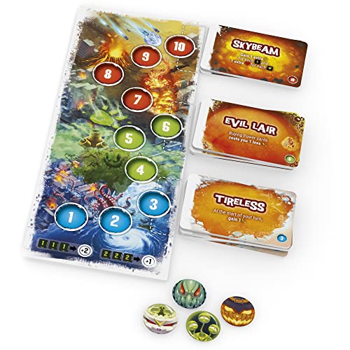 Iello King Of Tokyo: Micro Expansion - Wickedness Gauge! - Iello Games, Ages 10+ #TOP1