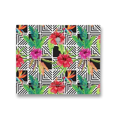 Image of MightySkins Skin Compatible with Alienware X14 R2 (2023) Full Wrap Kit - Pop Hibiscus | Protective, Durable, and Unique Vinyl Decal wrap Cover | Easy to Apply & Change Styles | Made in The USA