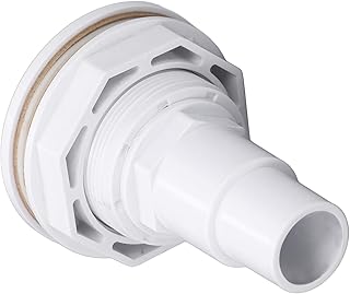 Encaixe de jato de saída de retorno, encaixe de retorno de piscina de plástico bocal giratório de 360 graus, fácil de destacar, para fontes termais