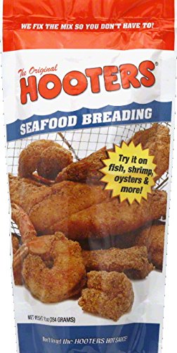 Hooter's Seafood Breading Mix, 10 Ounce (Pack of 6)