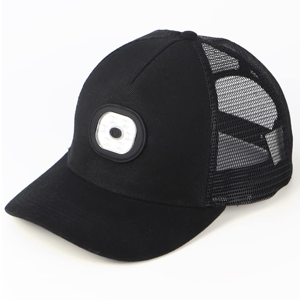 Berretto da baseball lampeggiante moda regolabile Cappello luminoso hip