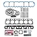 Timing Chain Kit Head Gasket Set w/Bolts for Jeep Cherokee for Jeep Grand Cherokee L, 1996-1998 for Jeep