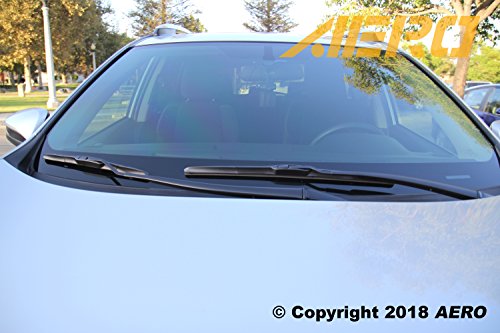 Aero Hybrid 24" + 21" Premium Quality All-Season Windshield Wiper Blades (Set Of 2) #TOP6