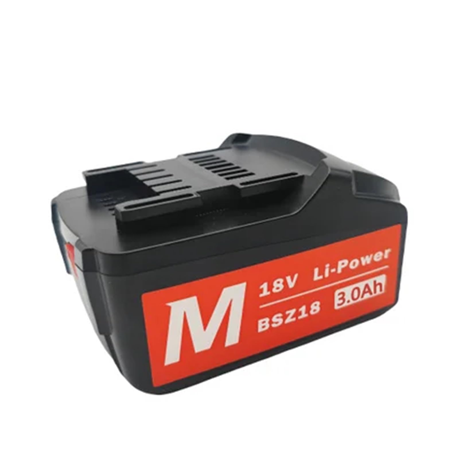 Batería de iones de litio de 18V 9.0Ah, compatible con Metabo, herramientas eléctricas inalámbricas de 18V 9000mAh(4AH)