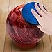 BSI Bowling Ball Cup – Premium 4-Inch Ball Holder, Cleaning, Polishing, & Display Cups, Compatible with a Range of Sports & Bowling Balls, Orange