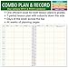 Elan Publishing Company HARDCOVER Combination Plan and Record Book: One efficient 8.5