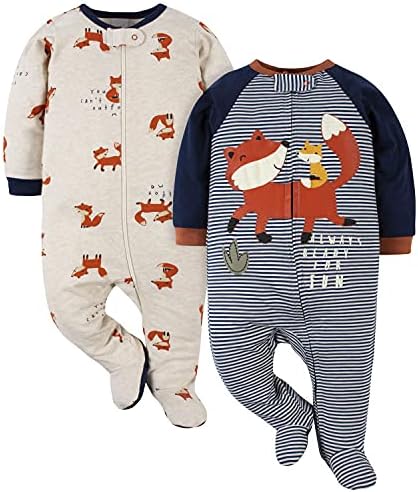 Gerber Baby Boys' 2-Pack Sleep 'N Play