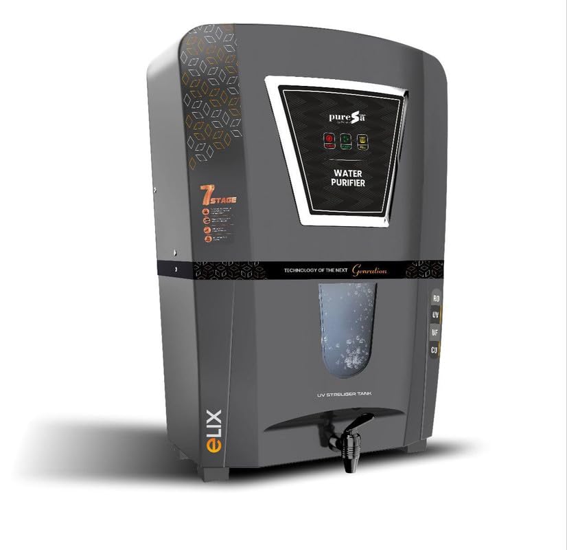 High-Performance Water Purifier – Advanced Filtration System for Clean, Safe Drinking Water (Grey)