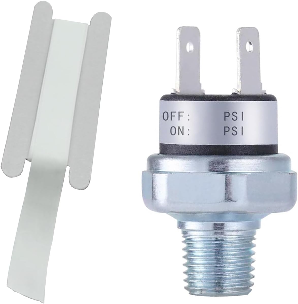 2 Pack Pressure Switch 120-150 PSI Air Compressor Pressure Switch 1/4"-18 NPT Air Pessure Switch 24V 12V Pressure Switch Air Tank High 150PSI Pressure Switch 120PSI Pressure Controller
