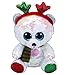 TY– Flippables Small-Peluche de Lentejuelas de Mistletoe el Oso 15 cm, TY36337, Multicolor