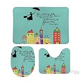 mary poppins juegos Aplicación rápida y fácil, grueso y duradero, extraíble, resistente a la rotura, lavable a máquina.