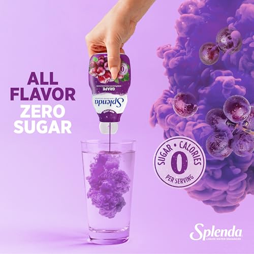 Image of SPLENDA Liquid Water Enhancer Drops, Grape, 3.11 Fl Oz