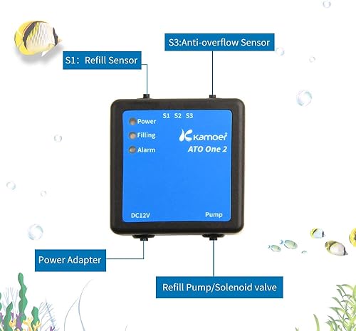 Miniatura 5 de Kamoer nuevo ATO uno 2 SE inteligente auto top apagado sistema silencioso agua reabastecedor controlador de nivel de agua para tanque de peces