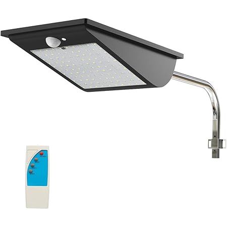 Engrepo Solar Lights Outdoor 48 Leds Solar Powered Motion Sensor Light Security Wireless Waterproof Solar Flood Light For Yard Fence Garden Patio Front Door Shed Deck Path Gutter 2 Pack Amazon Com