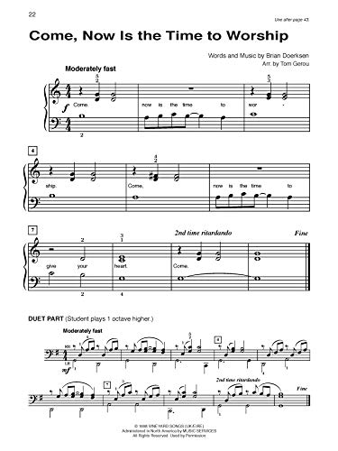 Alfred's Basic Piano Library Praise Hits, Bk 1b: Praise Hits, Level 1b