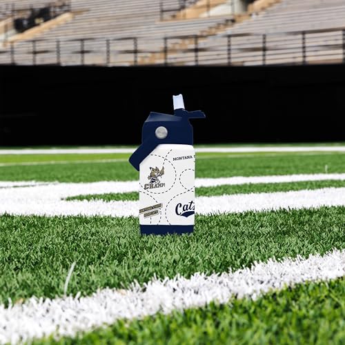 Image of Logo Brands NCAA Mascot Stainless-Steel Kids Bottle -Soft Silicone Mouthpiece, Easy To Carry, Kid-Friendly Design- Great For School & On-The-Go