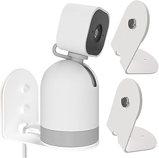 Metal Wall Mount for Blink Mini Pan Tilt Camera, Provide Better Viewing Angles for Blink Mini Pan Tilt Mount (2 Pack)