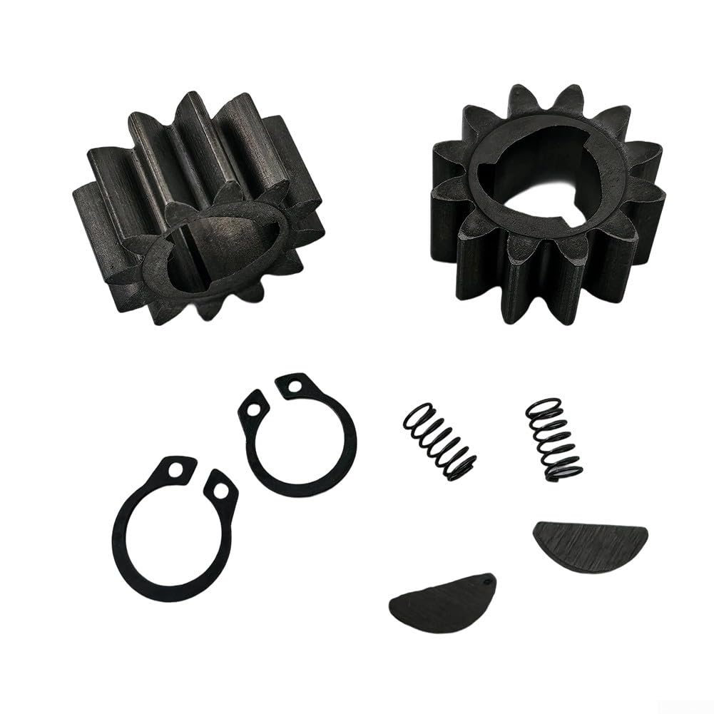 Ruedas para cortacésped de 8 pulgadas y kit de engranajes de transmisión para Honda HRN216, VKA VKAA para modelos VLA VLAA, VYA VYAA, piezas de repuesto, para ejes delanteros y traseros (4 piezas