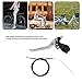 Cycling Front Brake Handle, Aluminum Alloy Cycling Brake Lever with 1.5m Cable Sensitive Lightweight Mountain Cycling Brake for Most Bikes