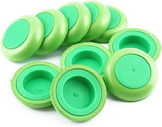 10pcs Soft Flying Disc Shooting Gun Refill Soft Refill Disc, Soft Refill Disc Outdoor Playing Lawn Game Disc Accessory Shooting Gun Refill for Kids Boy Flying Discs