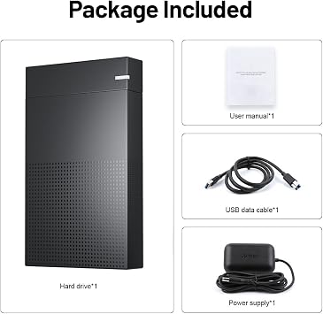 Kinhank 4tb Retro Gaming Hard Drive, 6 Game System, 75000+ Games per Unit, Retro Gaming Console, 200+ Emulator, Portable Gaming Hard Drive Disk, Win 7, 8, 10, 11