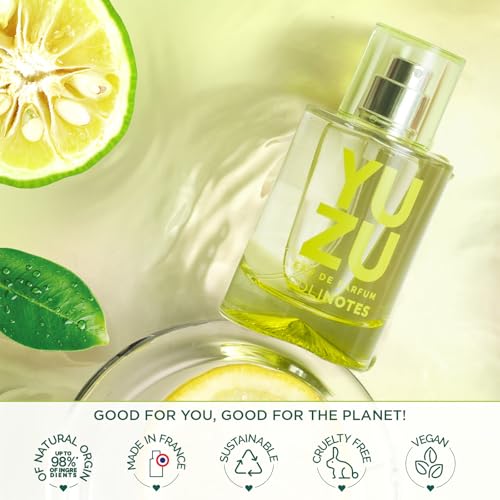 Image of Solinotes Yuzu Eau de Parfum, White Flowers & Patchouli, Vegan, 1.7 Fl Oz