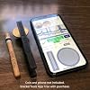 The Pocket Pinger + Stack Stick, Coin Ping Test (Black, 1 Pack) + StackerTools App