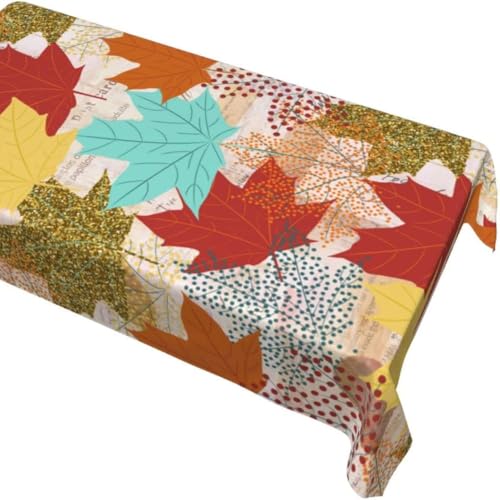 Nappe rectangulaire vintage 140x140 cm pour table de cuisine