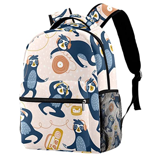 Sac à dos de voyage avec porte-bouteille intégré Medium jaune couleur 8