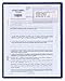 StoreSMART¨ Paperwork Organizer with Card Pocket - 50-Pack - Blue - PF8511-BC1-50-B