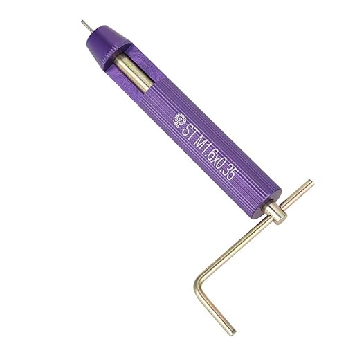 Miniatura 9 de Kit de instalación de reparación de roscas de 50 piezas de acero inoxidable tipo helicoidal (M4 x 2D)