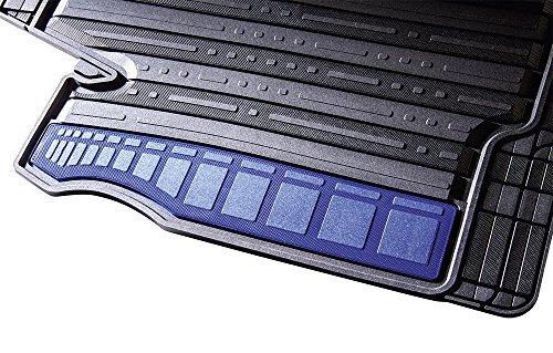 CarFashion 268632 Tappetini Auto, 4 pezzi, Blu
