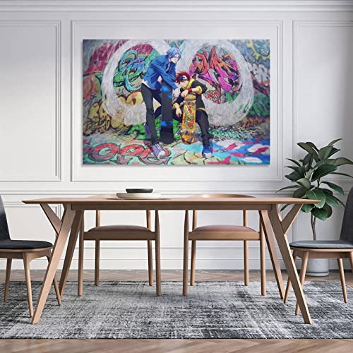 Sk8 The Infinity-Japanese Anime Movie Poster For Skateboarding Canvas Wall Art Prints For Wall Decor Room Decor Bedroom Decor Gifts 08X12Inch(20X30Cm) Unframe-Style #TOP4