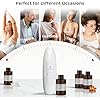 Plug-in Essential Oil Diffuser - Smart Advanced Nanotechnology (SAN) - Silent & Waterless Aromatherapy - Cold Air Diffusion, Wide Area Coverage up to 500 SqFt - Home, Office, Spa - White