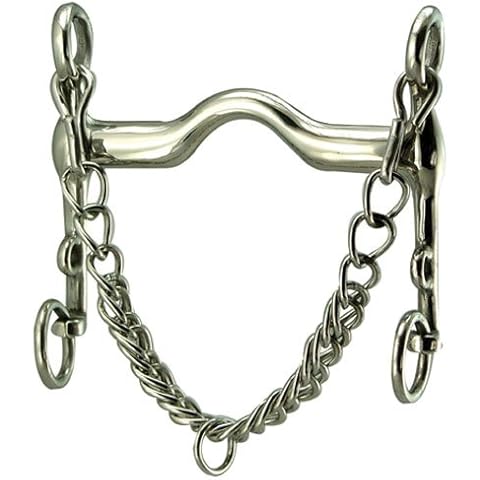 Coronet Medium Gewicht Weymouth niedrigen Port Pferd Bit, 245366, 5-Inch Cover