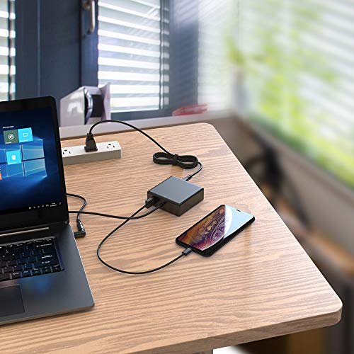 Belker 90W 3 In 1 Universal Laptop Ac Adapter Car Charger With Usb Replacement For Hp Dell Lenovo Acer Asus Ibm Toshiba Compaq Samsung Sony Fujitsu Gateway Notebook Ultrabook #TOP6