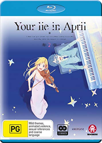 Your Lie in April Part2 (EP12-22) (Region B)-Your Lie in April Complete Blu-ray BOX Part 2 (Episode 22-22) (Import Ver.) -ray] [Import] [Region B, please check the playback environment, must be played