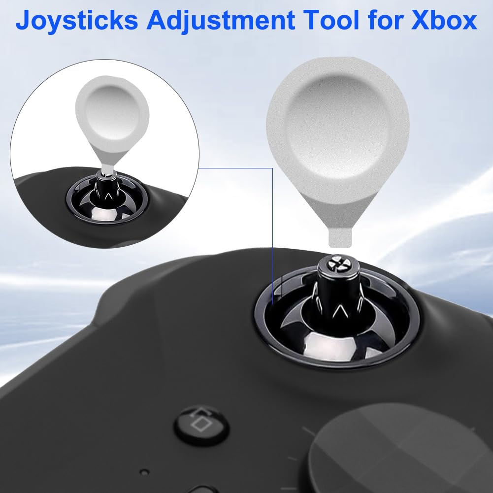 AXFEE Joysticks Metálicos de Repuesto para Xbox Elite Series 2, Xbox Elite Series 2 Accesorios, Thumbsticks de Metal Para el Controlador, 13 Piezas, para Xbox Elite Series 2 Core, (Negro)