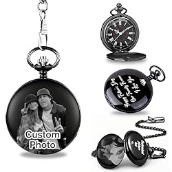 RSQGT Personalised Pocket Watch and Chain