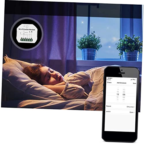 Vaguelly Controlador Rolo Cortina Disjuntor Interruptor De Cortina De Janela Sem Fio Persianas Inter