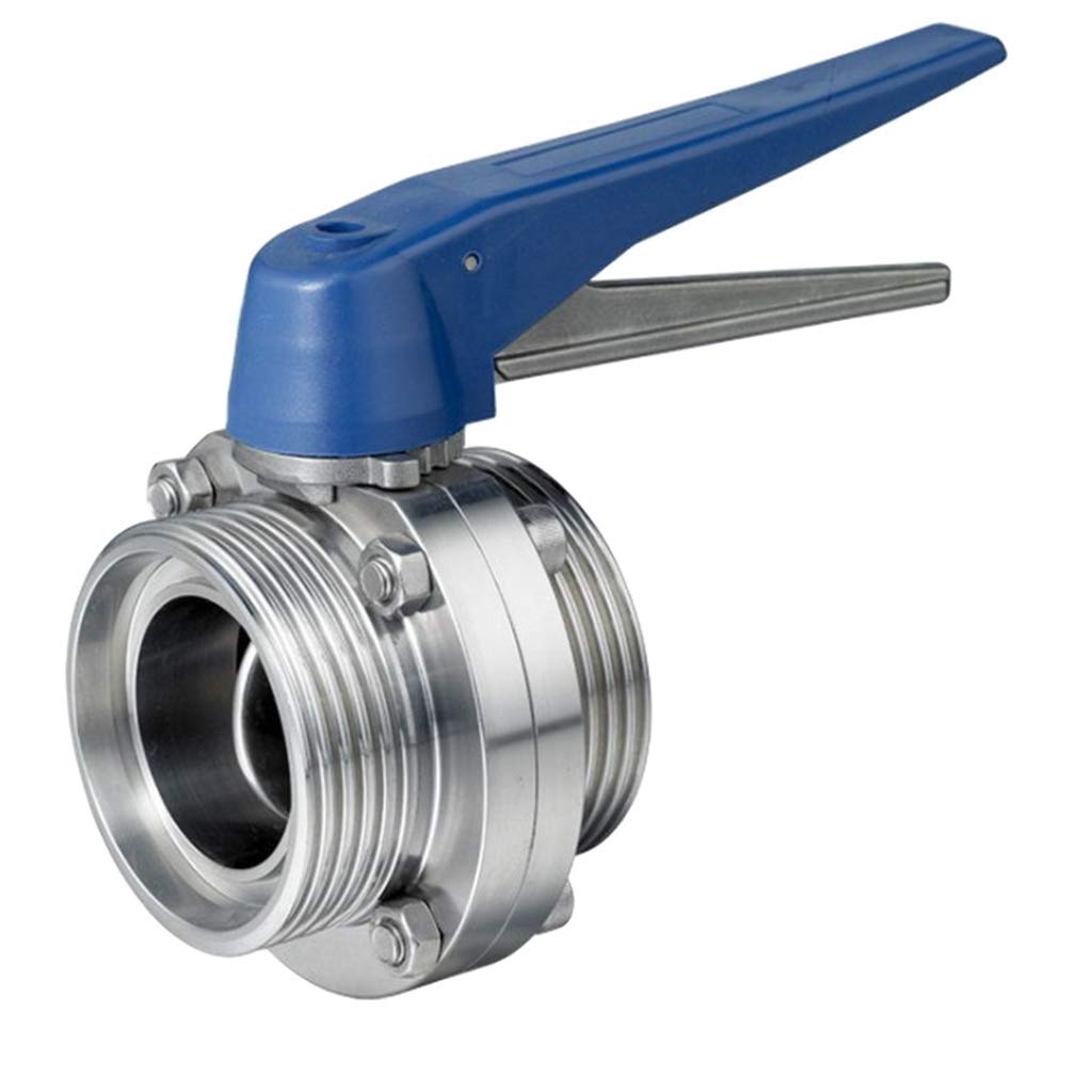 Edelstahl Absperrventil Absperrhahn Kugelventil mit Auslösegriff für Chemische Industrie (25 mm)