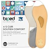 DURABLES ET DE QUALITÉ : Semelles en cuir résistantes, faciles d’entretien, stables et pensées pour un usage prolongé dans des chaussures élégantes, même à talons hauts.