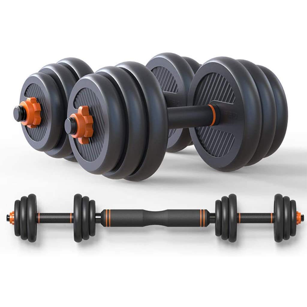 Ergonomic Dumbbell Weight Set for Weightlifting & Body Building Rubber Weights Workout Adjustable Dumbbells Set Handles Prevent Rolling and Injury (Size : 10kg)
