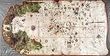 Nina World Map 1500 Nworld Map 1500 Of Juan De La Cosa Navigator On The Nina On Christopher Columbus Second Voyage Of 1493-94 Poster Print by (18 x 24)