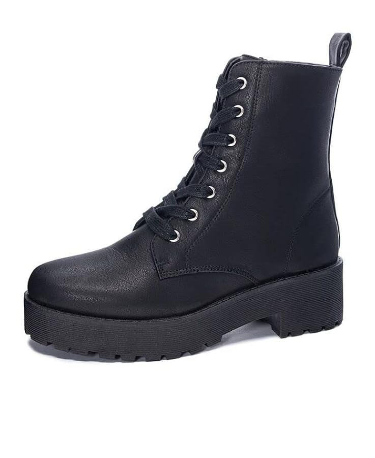 Amazon.com | Dirty Laundry More Fun Black Lace Up Chunky Amazon.com | Dirty Laundry More Fun Black Lace Up Chunky