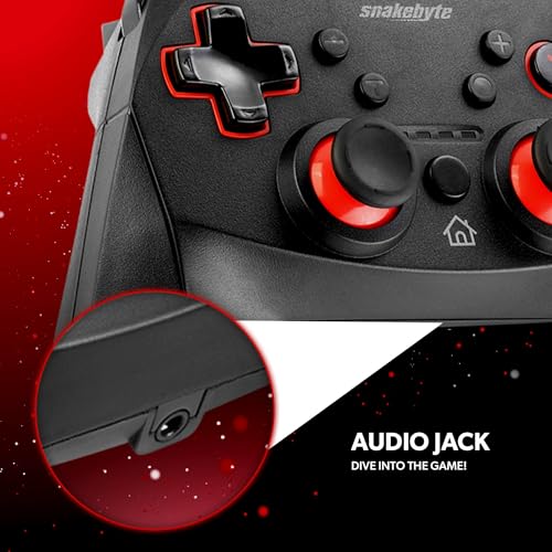 Mando para Nintendo Switch con Bluetooth 3.0 Snakebyte Game Pad S Pro sin cables 5