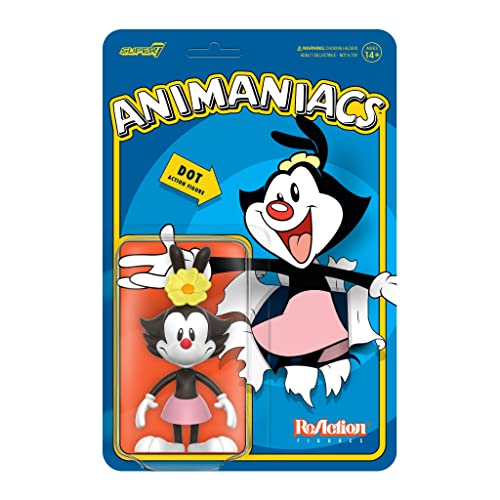 Dot Warner Animaniacs figurine rétro Super7 ReAction de collection 9,5cm